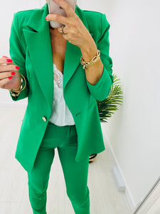Green Trouser Suit- Kyla