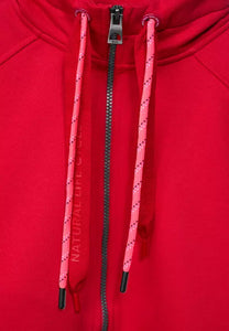 253460- Cecil Red long sleeve hoodie