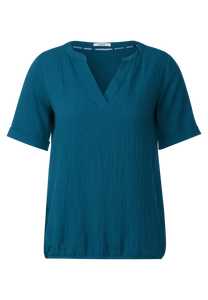 343839- Teal Blue Blouse - Cecil
