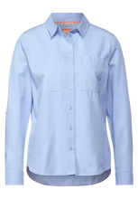 Load image into Gallery viewer, 343024- Sky Blue Cotton Shirt - Street One