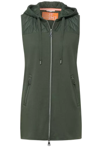 211583- Green Gilet- Street One