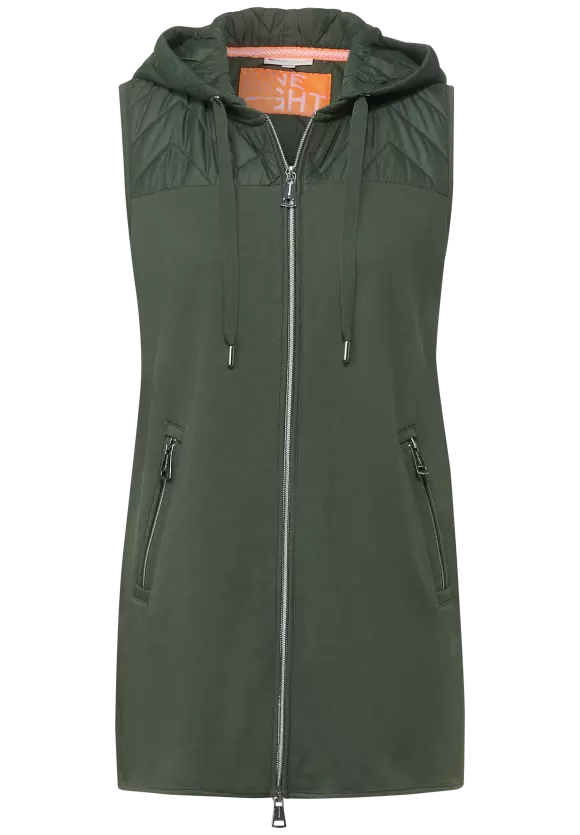 211583- Green Gilet- Street One