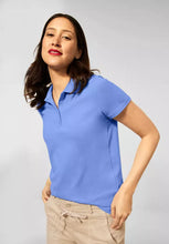 Load image into Gallery viewer, 317791-Blue Polo Shirt - Street One