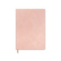 Load image into Gallery viewer, Vegan Suede Journal - Blush Pink