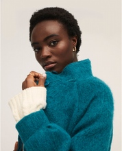 Load image into Gallery viewer, 421- Petrol Blue Coat - Surkana