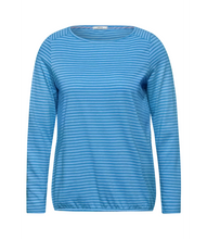 Load image into Gallery viewer, 947 Cecil Blue Stripe Top