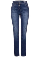 Load image into Gallery viewer, 374829-Toronto Mid Blue Wash Jeans- Cecil