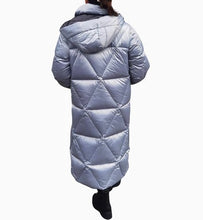 Load image into Gallery viewer, 567- Ice Blue Real Down Coat- Frandsen