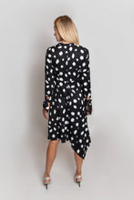 Load image into Gallery viewer, Tie Cuff Flair Dress- Darling