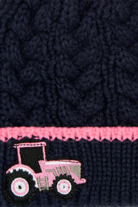 Pink Tractor Hat