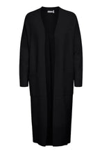 Load image into Gallery viewer, 1465- Fransa Long Black Cardigan