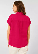 Load image into Gallery viewer, 343037- Red Linen Shirt - Cecil