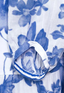 143210- Blue floral dress - Cecil
