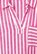 Load image into Gallery viewer, 143475- Pink Stripe Linen Dress - Street One
