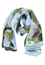 Load image into Gallery viewer, 571818-Fern Green Square Scarf- Street One