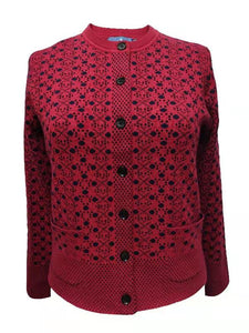 Dm100 - Castle Lumbar Jacket - Sangria Red