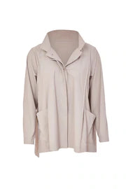 22134- Stone short travel fabric jacket - Naya