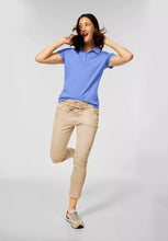 Load image into Gallery viewer, 317791-Blue Polo Shirt - Street One