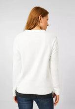 Load image into Gallery viewer, 301862- Floral Print Sweatshirt- Cecil