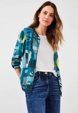 Load image into Gallery viewer, 343847- Teal Blue Zip Hoddie- Cecil