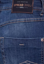 Load image into Gallery viewer, 374829-Toronto Mid Blue Wash Jeans- Cecil