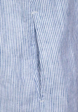 Load image into Gallery viewer, 143128- Blue Stripe Linen Dress - Cecil