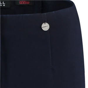51639- Marie Navy Denim Trousers- Robell