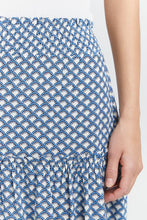 Load image into Gallery viewer, 0538- Blue Print Skirt - Fransa