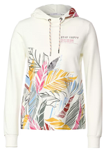 Load image into Gallery viewer, 318795-Flower Print Hoody - Cecil