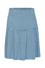 Load image into Gallery viewer, 0538- Blue Print Skirt - Fransa