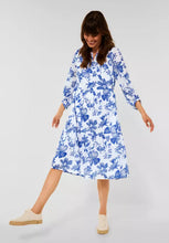 Load image into Gallery viewer, 143210- Blue floral dress - Cecil