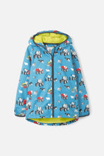 Load image into Gallery viewer, Little lighthouse- Lucas Boys Blue Farm Print Jacket