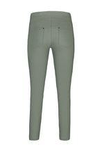 Load image into Gallery viewer, Robell Nena Zip Detail Trousers- Olive