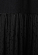 Load image into Gallery viewer, 143416- Black Jacquard Mix Dress - Street One