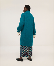 Load image into Gallery viewer, 421- Petrol Blue Coat - Surkana