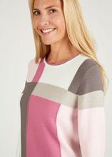 Load image into Gallery viewer, 114615- Pink / Mink Square Jumper - Rabe