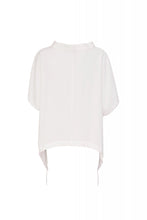 Load image into Gallery viewer, 22145- White High Neck Placement Print Top - Naya