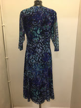 Load image into Gallery viewer, Royal Blue Print Dress &amp; Jacket - Avalon