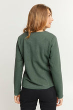 Load image into Gallery viewer, 0999- Green Zip Cardigan - Fransa