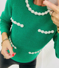 Load image into Gallery viewer, Green Pearl Jumper - Kyla