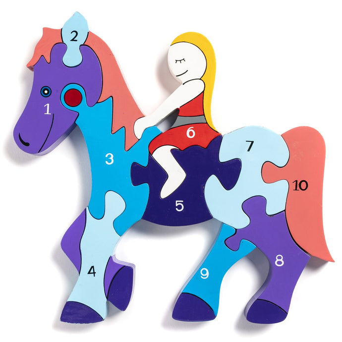 Number Pony Jigsaw