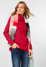 Load image into Gallery viewer, 302175- Red Polo Neck Knit Jumper - Cecil