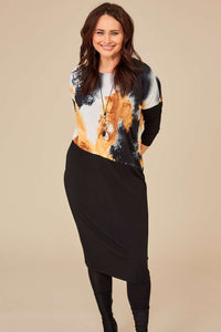 108 - Crinkle Pleat Dress - Ora