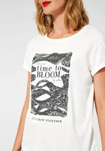 Load image into Gallery viewer, 318515- Sequence Off White T- shirt- Street One