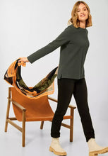 Load image into Gallery viewer, 317460- Olive Waffle Jumper- Cecil