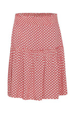 Load image into Gallery viewer, 0538- Red Print Skirt - Fransa