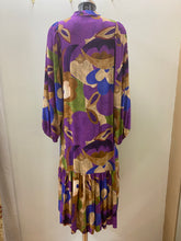 Load image into Gallery viewer, 7112- Purple Print Dress- Kyla