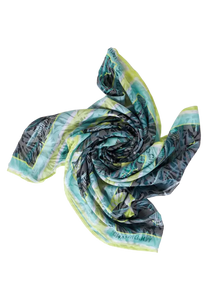 572101- Print Loop Scarf-Cecil