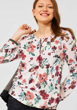 Load image into Gallery viewer, 343003- Floral Print Blouse - White