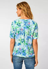 Load image into Gallery viewer, 343194- White Floral Blouse - Cecil